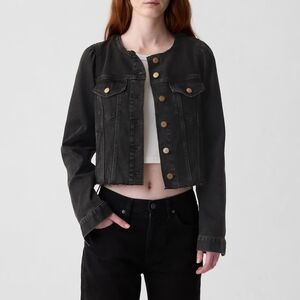 Gap Women's Black Denim Jacket